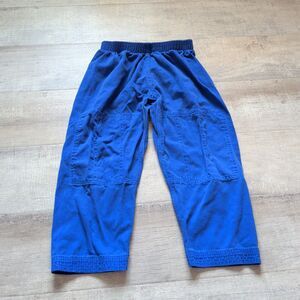 Venum Contender BJJ Gi Pants Size C2 Blue Brazilian Jiu-Jitsu Elastic Waist Kids